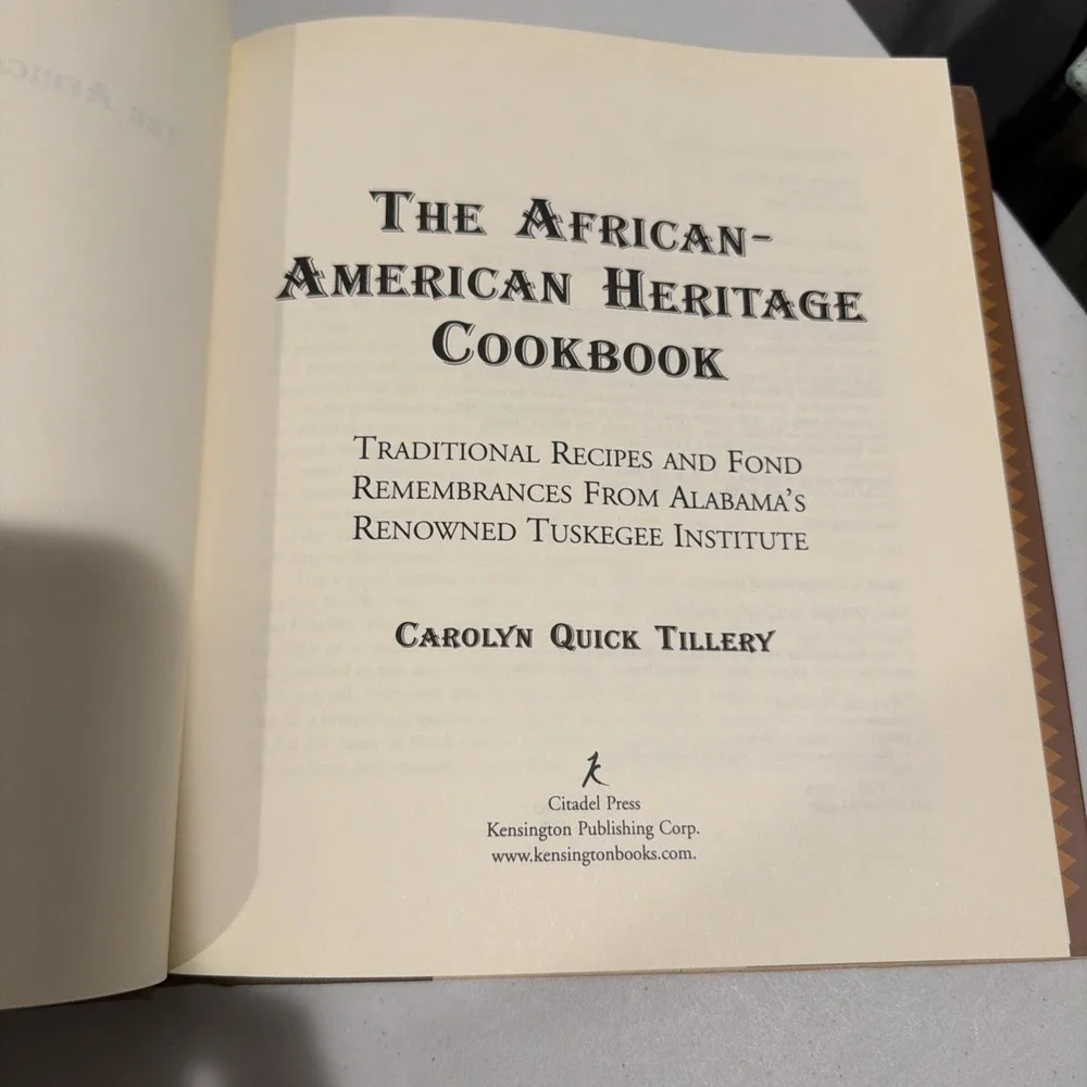 The African American Heritage Cookbook: Traditional Recipes and Fond Remembrance
